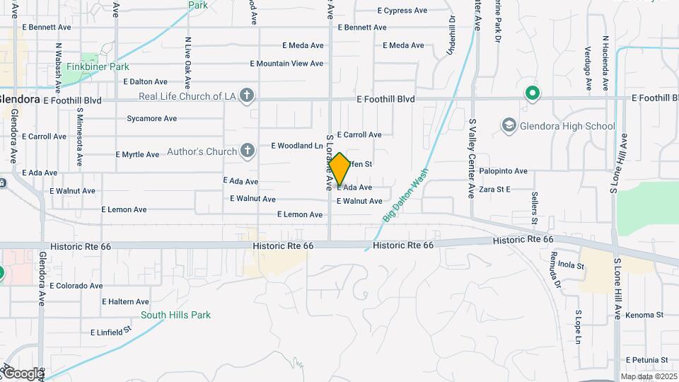 1114 E Ada Ave Map and Location Details