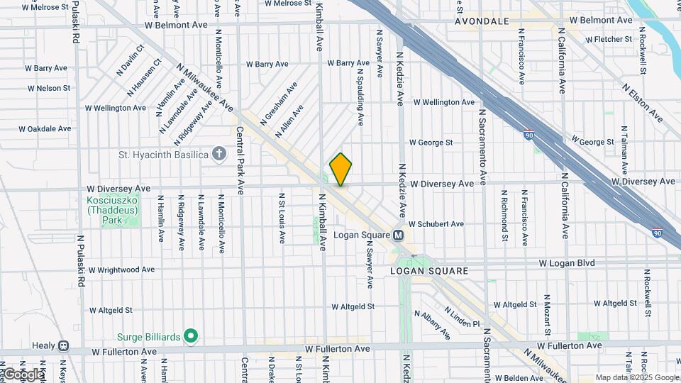 2777 N Milwaukee Ave, Unit 121 Map and Location Details