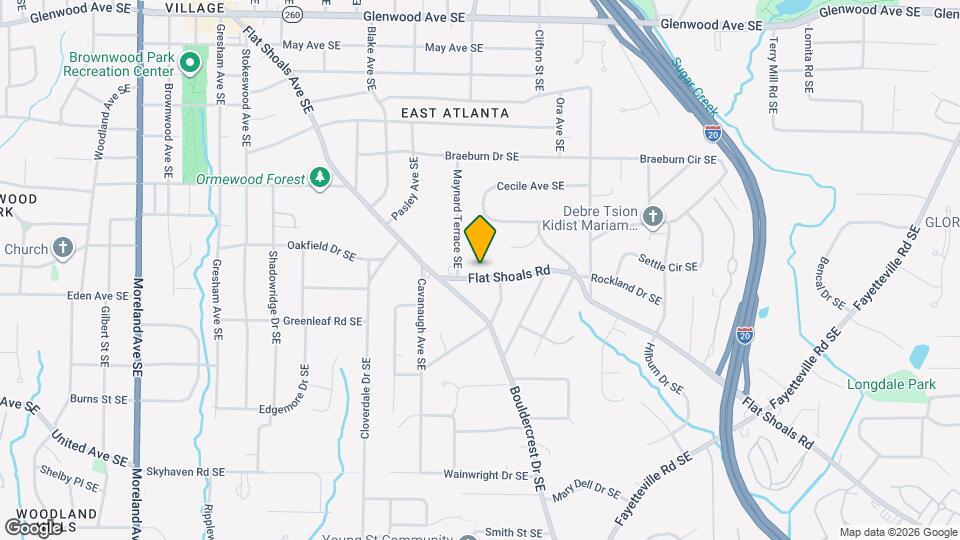 1620 Flat Shoals Rd SE Map and Location Details