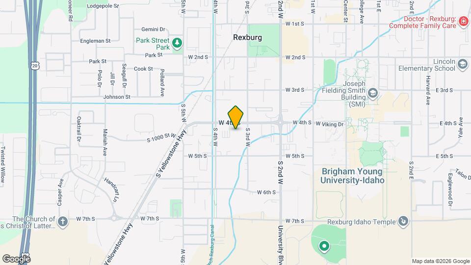 The  Brenchley Apartments Mapa y Detalles de la Ubicación