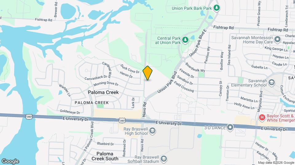 Huntington Place Senior Living Little Elm Mapa y Detalles de la Ubicación