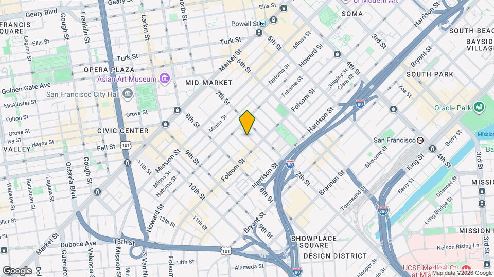 44A Langton St Mapa y Detalles de la Ubicación