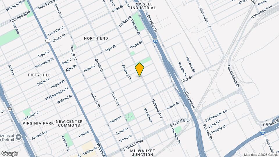 673 Mt Vernon St Map and Location Details