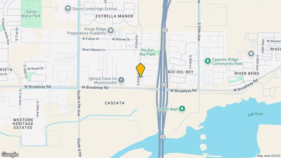 4210 S 62nd Ln Map and Location Details