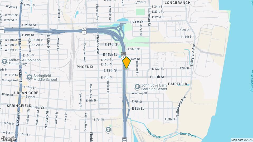 2138 Tilden St Map and Location Details