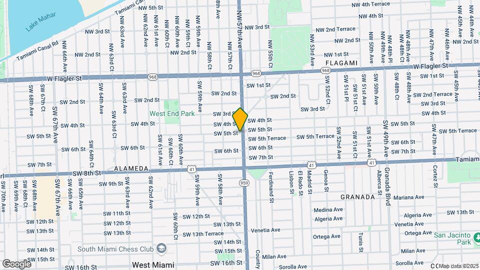 5704 SW 5th St Map and Location Details