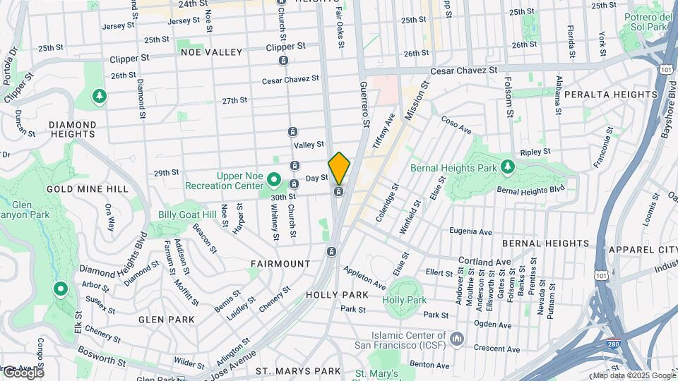 1695 Dolores St Mapa y Detalles de la Ubicación