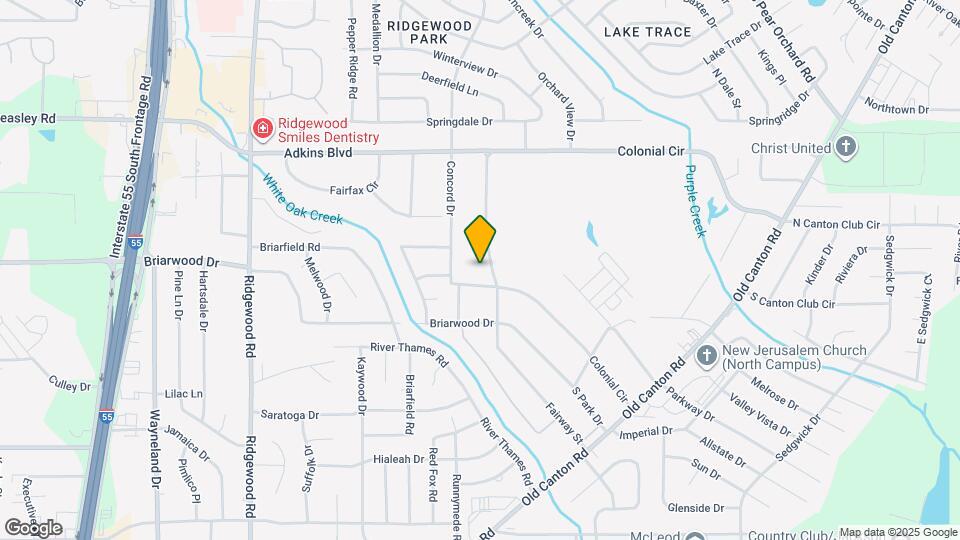 304 Colonial Cir Map and Location Details