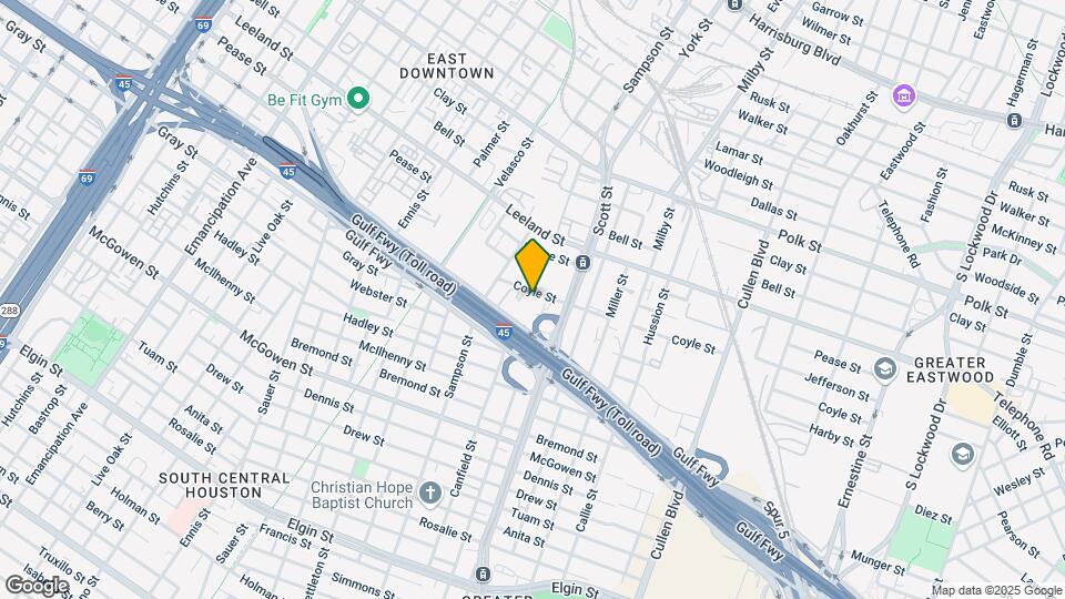 EaDo Lofts Mapa y Detalles de la Ubicación