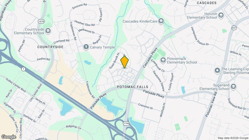 46186 Aisquith Terrace Map and Location Details