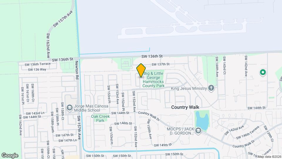 13923 SW 151st Ave Map and Location Details