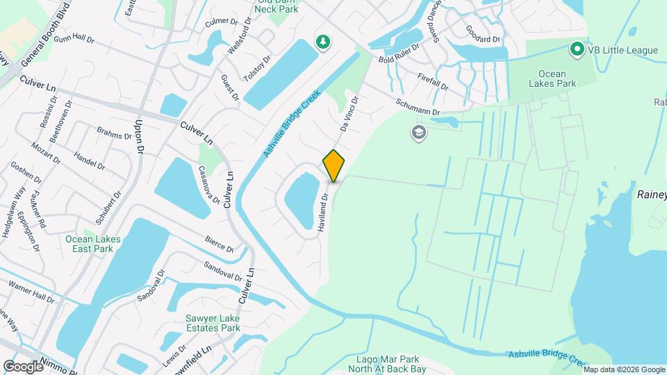 1832 Haviland Dr Map and Location Details