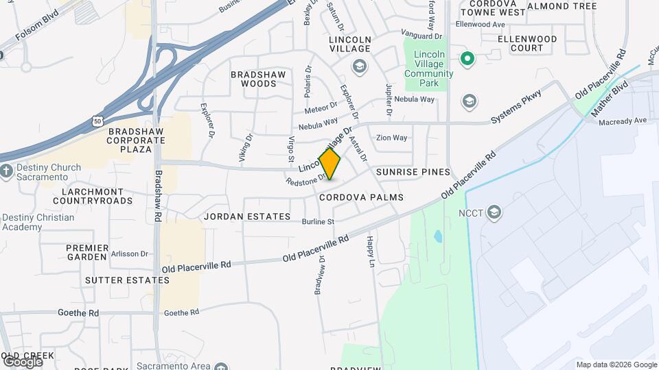 3652 Scorpio Dr Map and Location Details