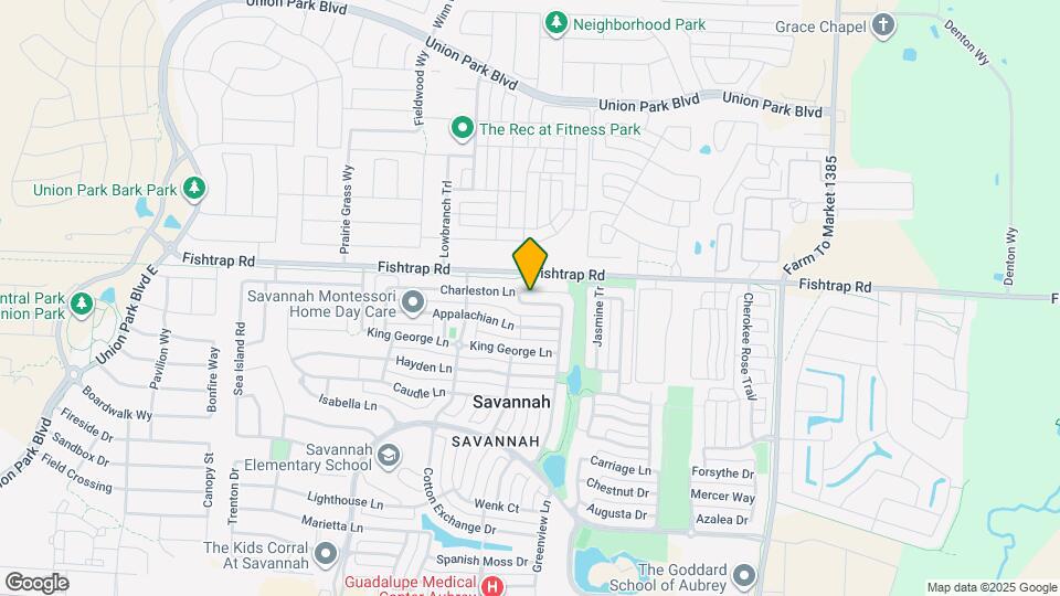 1217 Charleston Ln Mapa y Detalles de la Ubicación