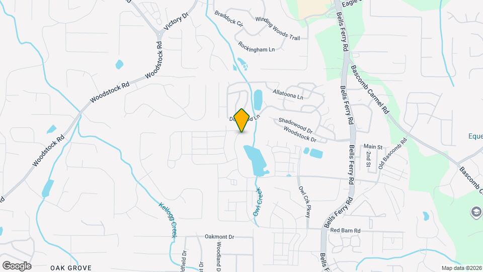 2072 Buice Lake Pkwy Map and Location Details