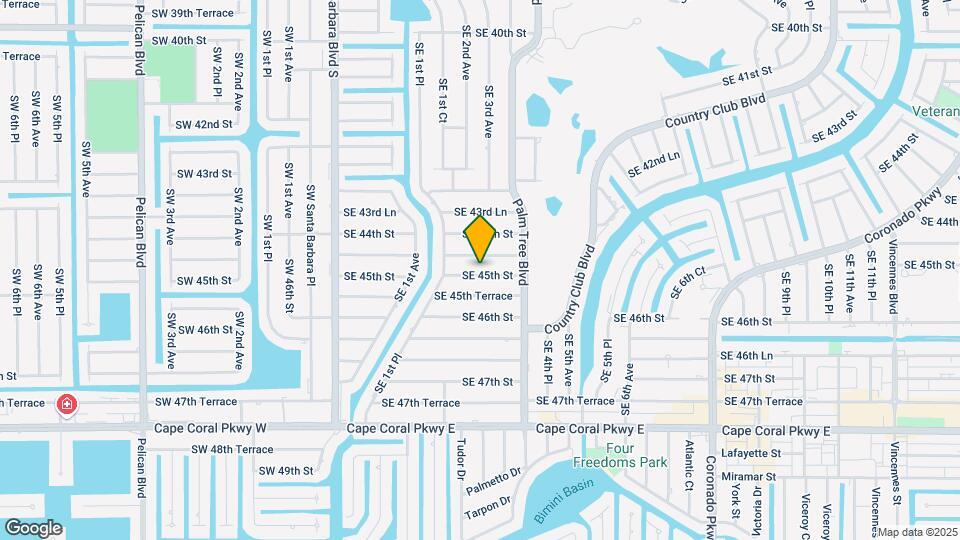 223 SE 45th St Map and Location Details