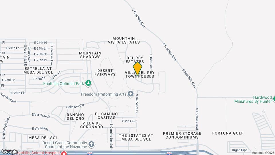 10367 S Del Rey Dr Map and Location Details