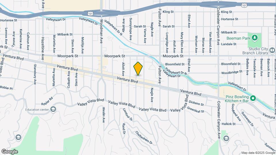 4212 Greenbush Ave Map and Location Details