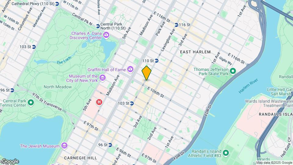 1697 Lexington Ave Map and Location Details