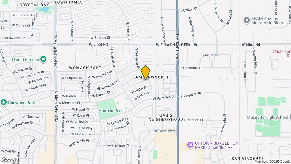 303 W Mesquite St Map and Location Details