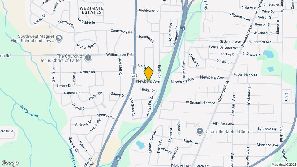 1176 Newberg Ave Map and Location Details
