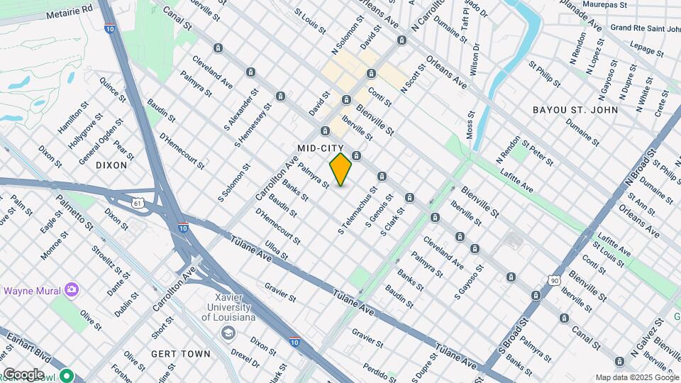 3817 Palmyra St Map and Location Details