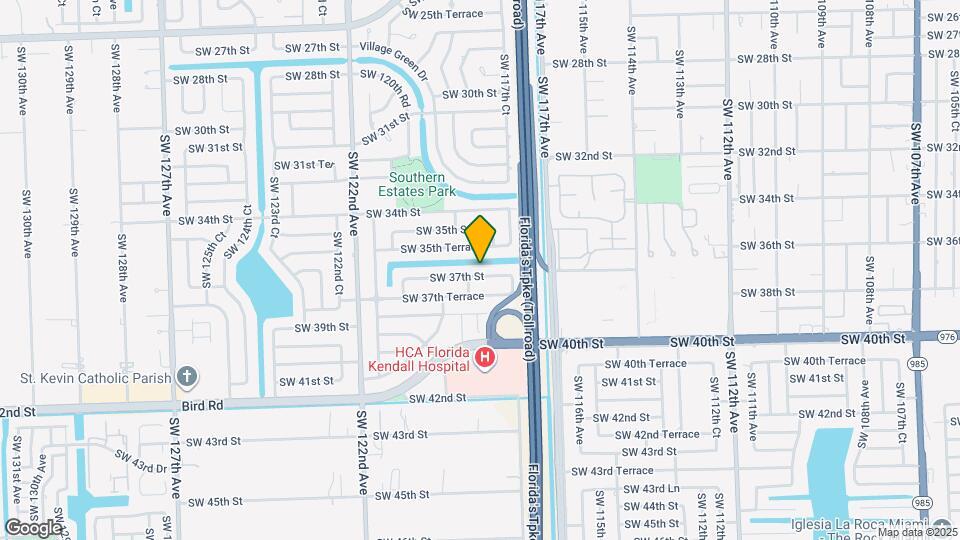 11835 SW 37th St Map and Location Details