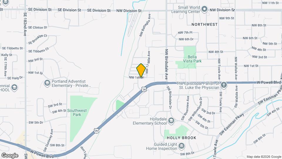 2534 NW 1st Dr Map and Location Details