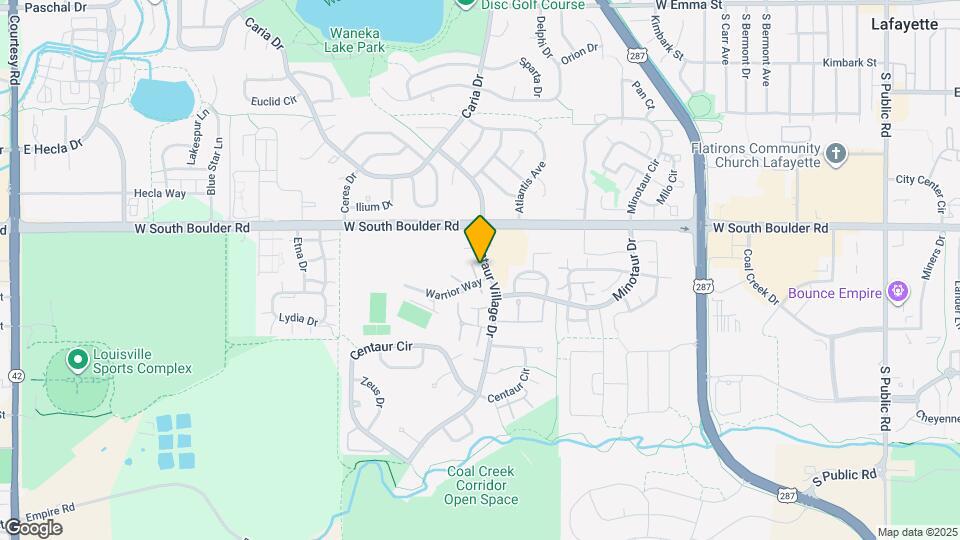 1203 Warrior Way Map and Location Details