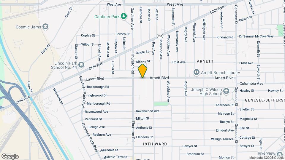 591 Arnett Blvd Mapa y Detalles de la Ubicación