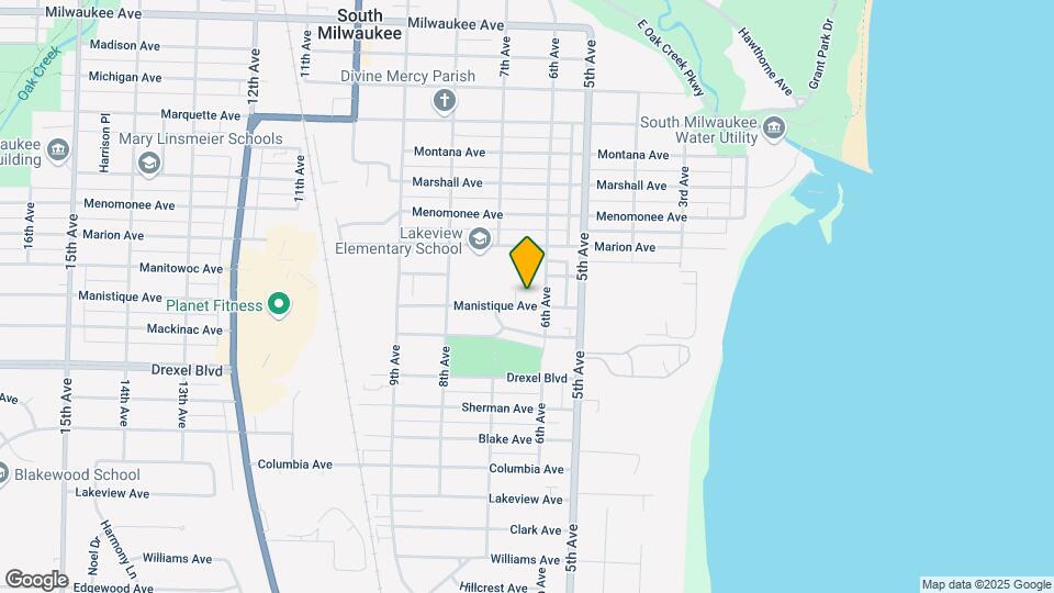 608 Manistique Ave, Unit 610 Map and Location Details