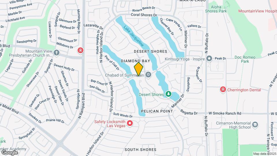 2609 Sun Reef Rd Mapa y Detalles de la Ubicación