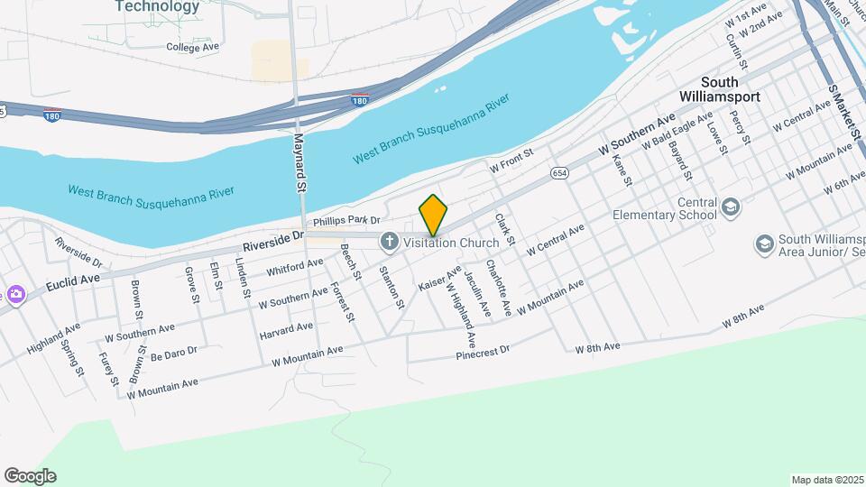 1561 W Southern Ave, Unit Apt 2 Map and Location Details