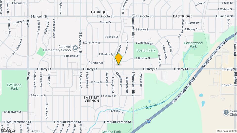 6130 E Harry St Map and Location Details