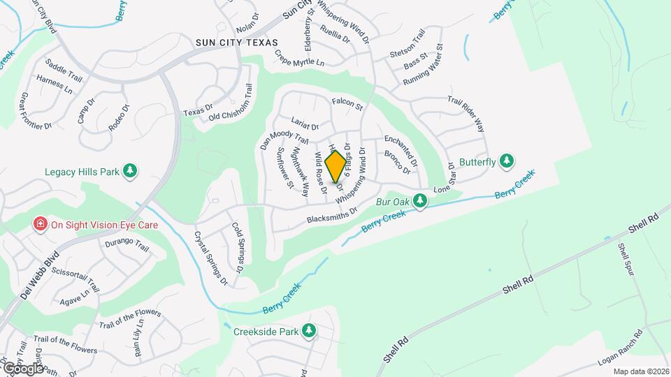 103 Hill Country Dr Map and Location Details