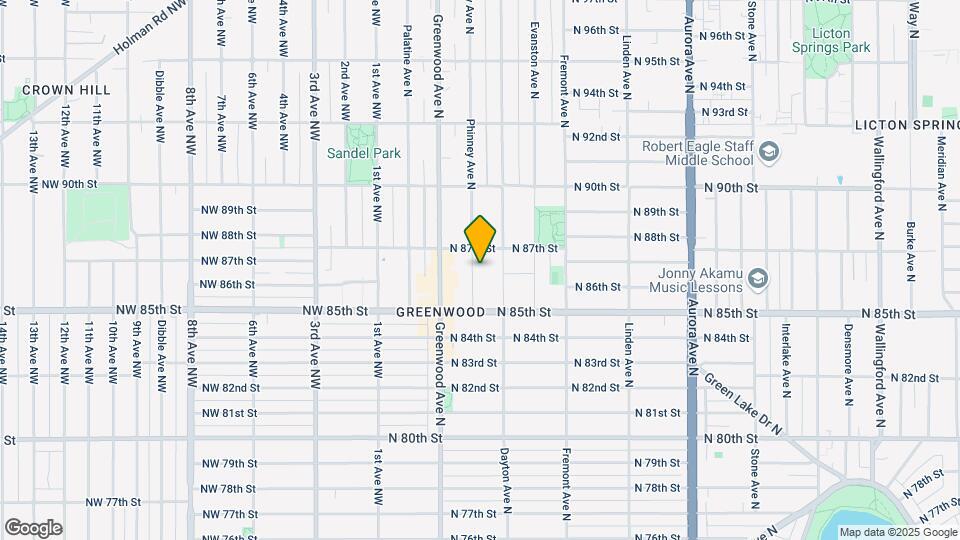 8534 Phinney Ave Map and Location Details