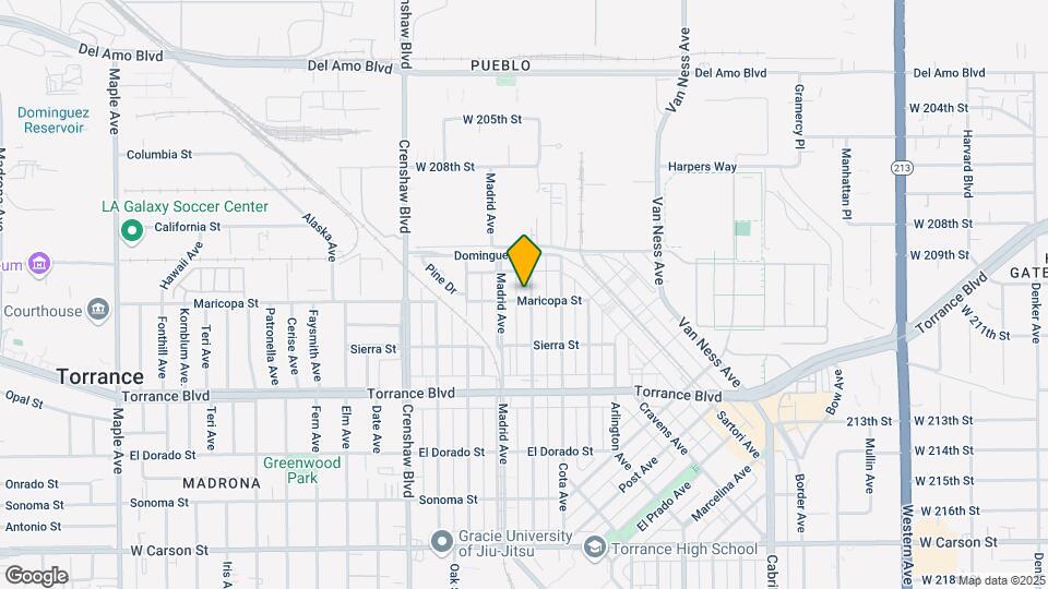 719 Amapola Ave Map and Location Details