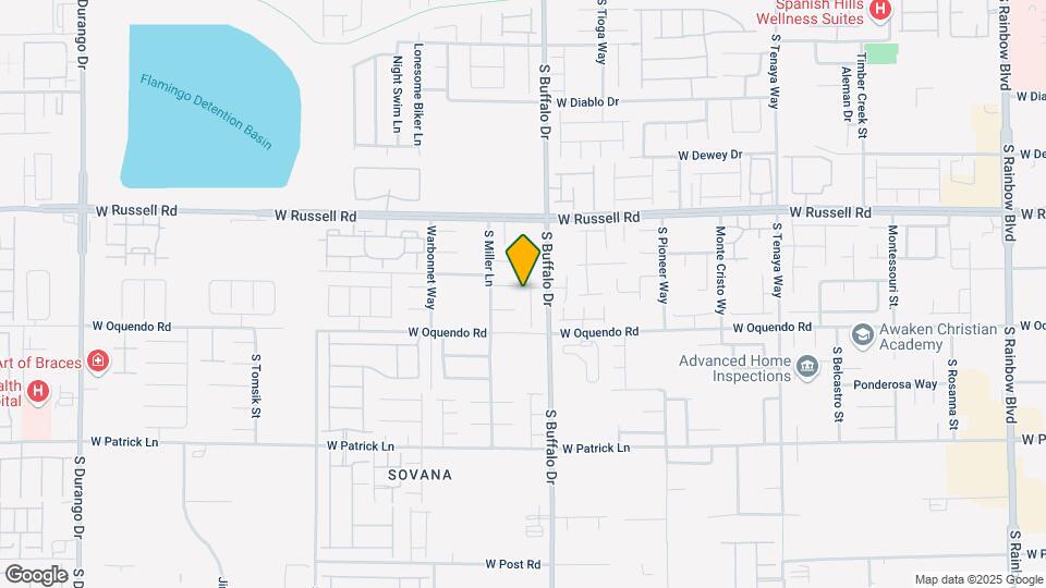 5825 Petronius St Map and Location Details