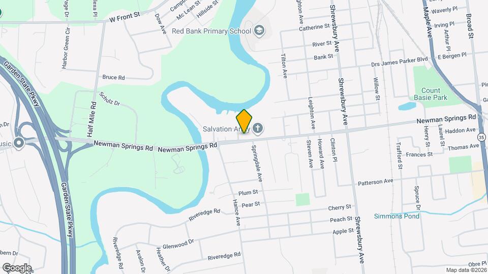 198 Newman Springs Rd Mapa y Detalles de la Ubicación