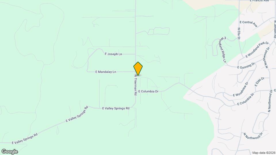 5530 N Radium Ln Mapa y Detalles de la Ubicación