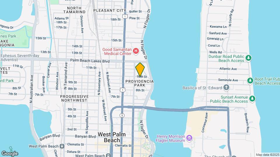 224 10th St Map and Location Details