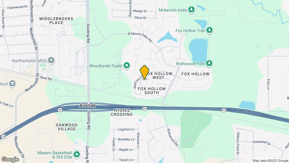 22911 Sherioaks Ln Map and Location Details