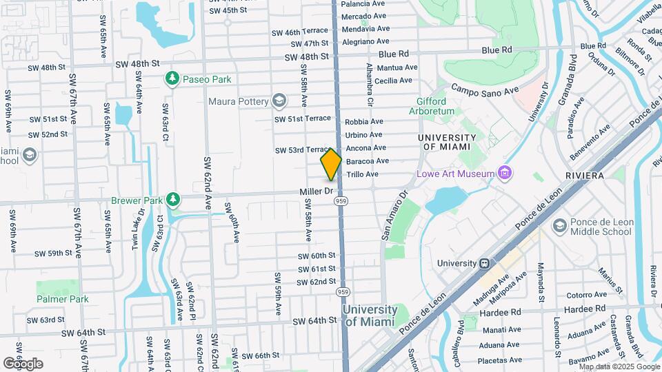 5725 SW 56th St Map and Location Details