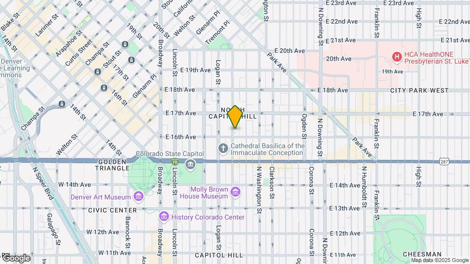 1612 Pennsylvania St Map and Location Details