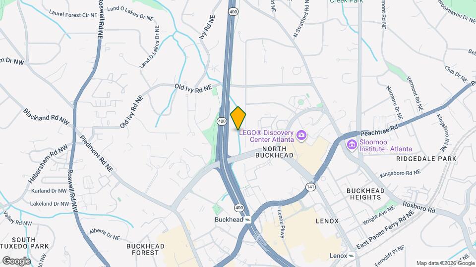 3626 N Stratford Rd NE Mapa y Detalles de la Ubicación