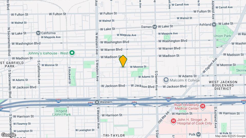 2215 W Monroe St Map and Location Details