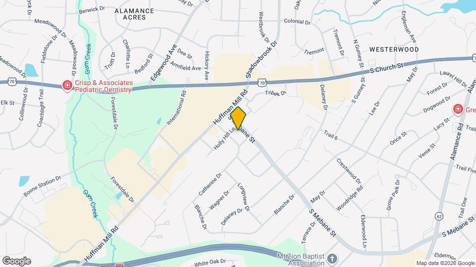 3762 S Mebane St Mapa y Detalles de la Ubicación