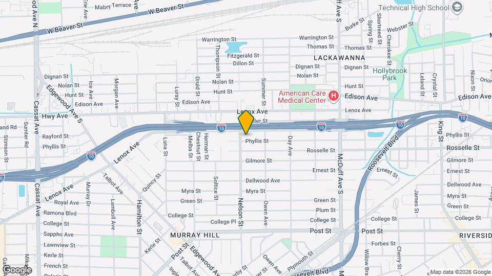 3347 Phyllis St Map and Location Details