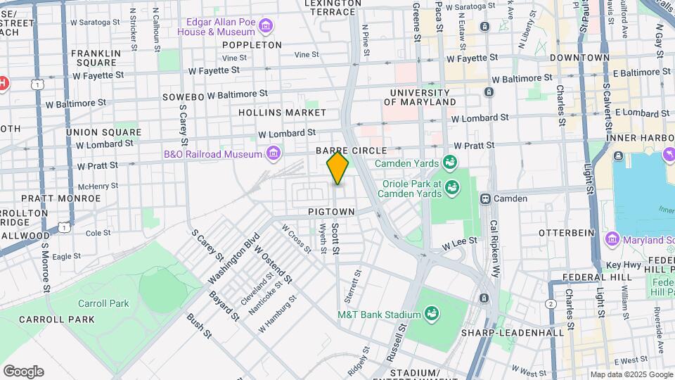 327 Scott St Map and Location Details