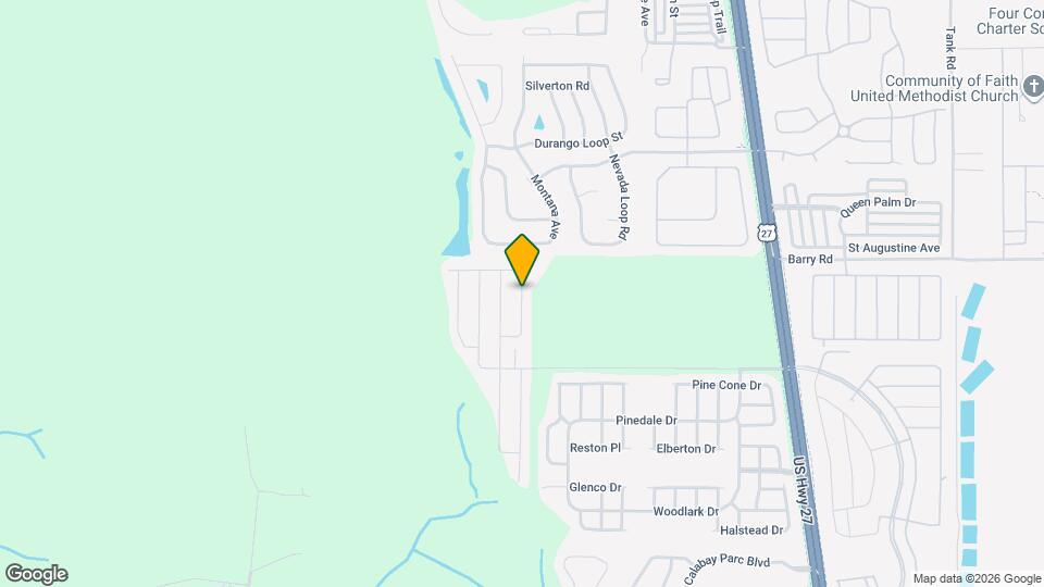 946 Shady Tree Ln Map and Location Details